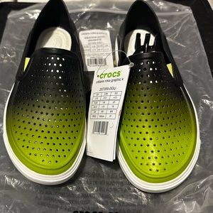 Kids Crocs CitiLane Roka Slip on Sneaker